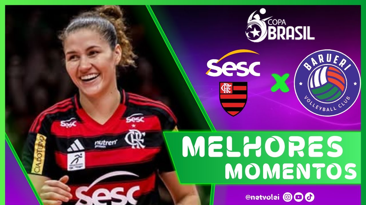 FLAMENGO BRILHA E VAI À SEMIFINAL | FLAMENGO 3x0 BARUERI | Melhores Momentos | Copa Brasil 2026