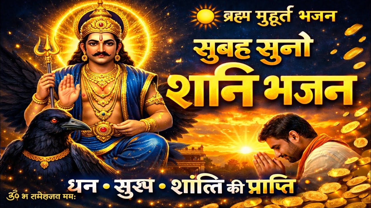 शनिदेव का यह भजन सुबह सुनते ही धन लाभ होता है | Sani Dev Bhajan 🪔 Bhakti Video