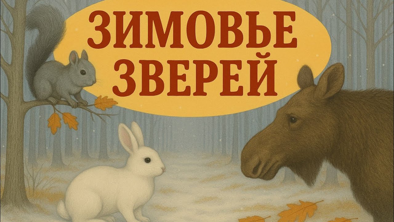 ❄️ЗИМОВЬЕ ЗВЕРЕЙ ❄️ Как зимуют животные в лесу