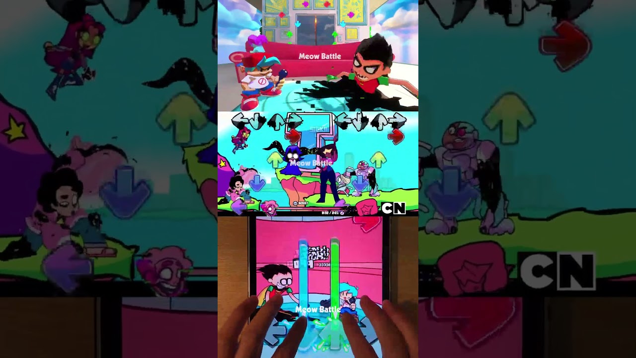 Pibby Corrupted Robin 3D vs 2D - FNF Animation - Friday Night Funkin' 