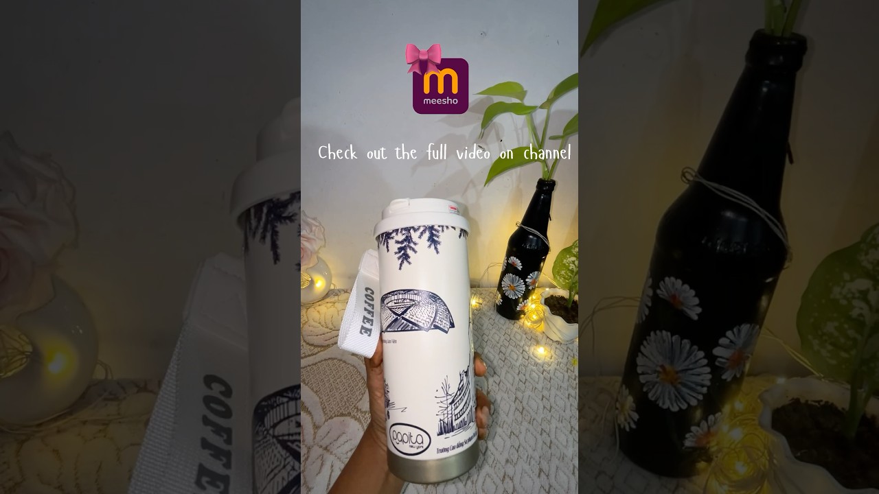 Tumbler from meesho 