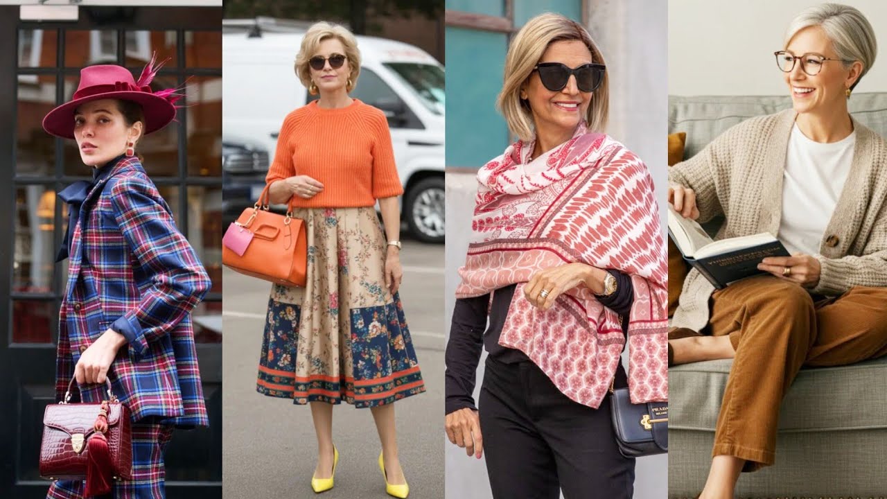 Natural Older Women OVER 50 | Elegant Fashion For Women's Over 50