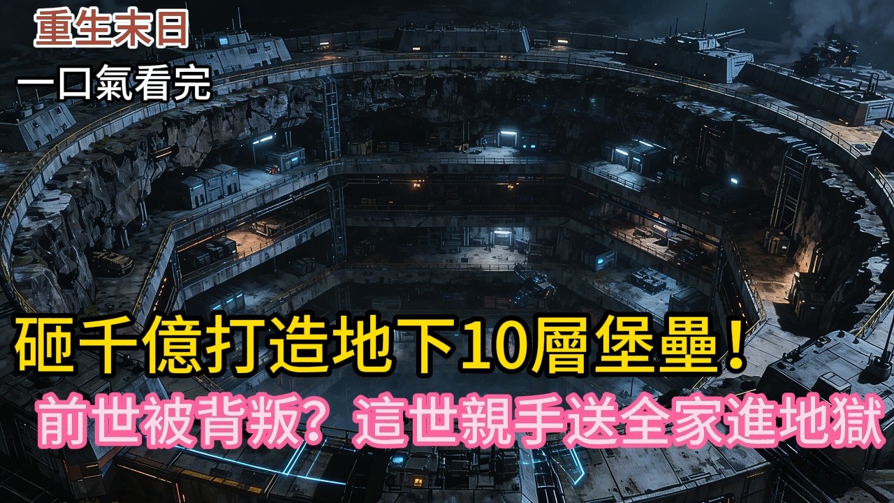 【末日重生】末世來臨我卻被家人背叛推入喪屍群，重生開啟10層地下方舟🏰 這一世我讓他們跪著求饒！#novel #動漫 #穿越 #小說 #comics #动漫 #小说 #小说推荐 #anime #末世