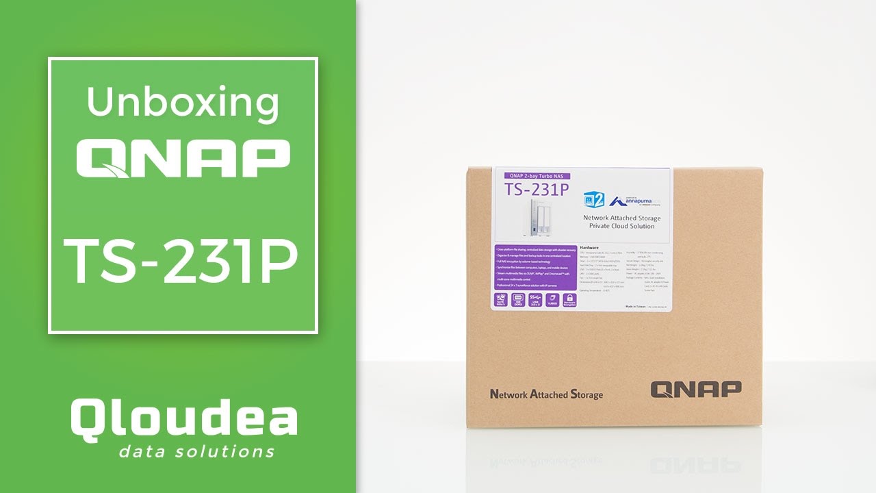 Unboxing QNAP TS-231p