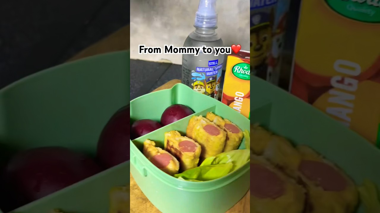 Quick and easy Lunch Box Idea with Few Ingredients. South African #toast #lunchboxideas #roadto1k