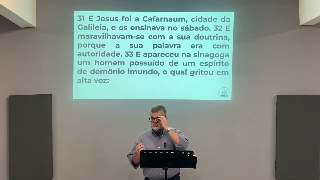 Um Sábado Comum em Cafarnaum | Lucas 4.31-44 | Rodrigo Pereira