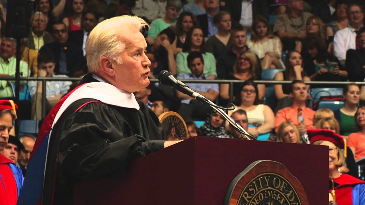 Martin Sheen Receives Honorary Doctor of Humane Letters Degree from the University of Dayton