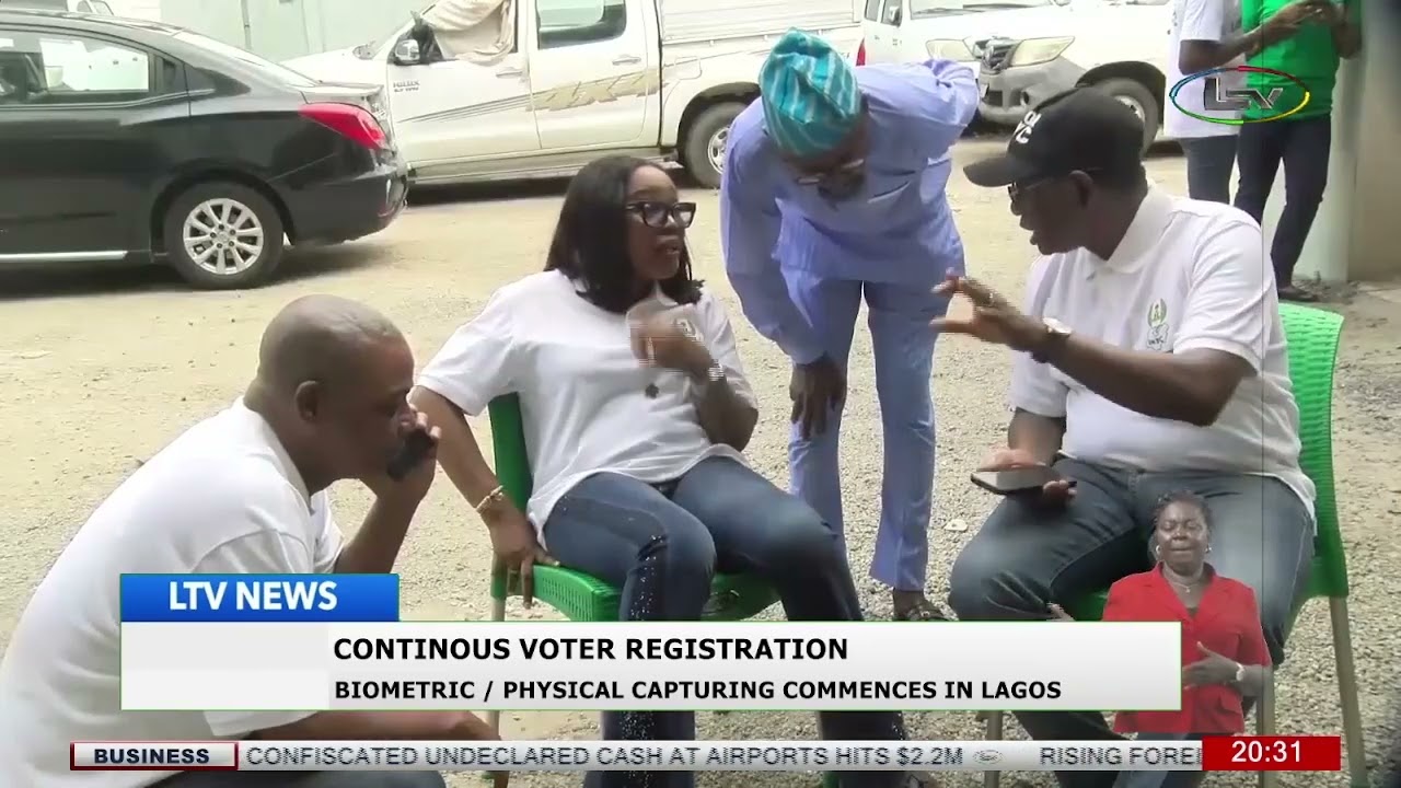 Continuous Voter Registration : Biometric/ Physical capturing commences in Lagos