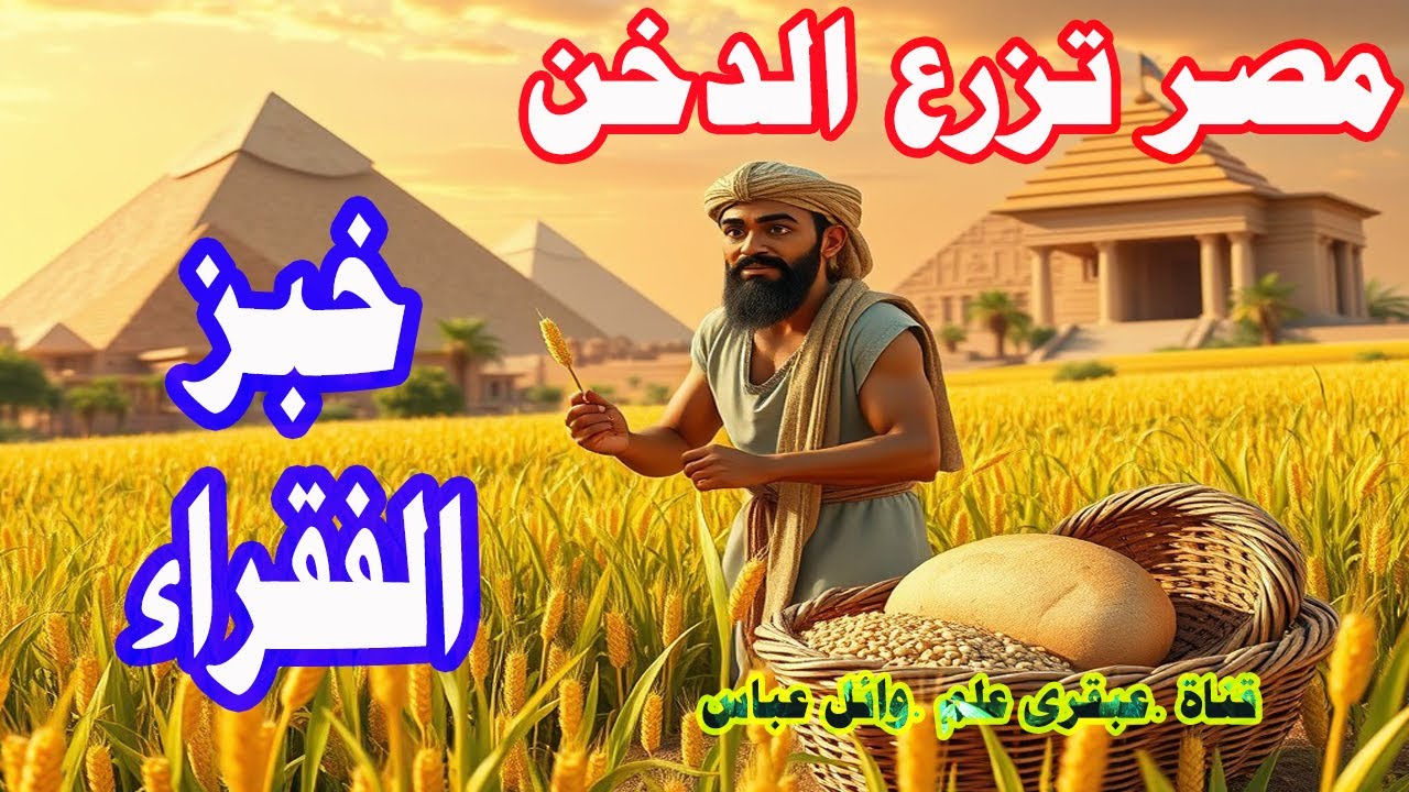 خبز الغلابة: الدخن: السر المخبأ في الصعيد وسيناء الذي سيغير مستقبل الزراعة..قناة عبقرى علم