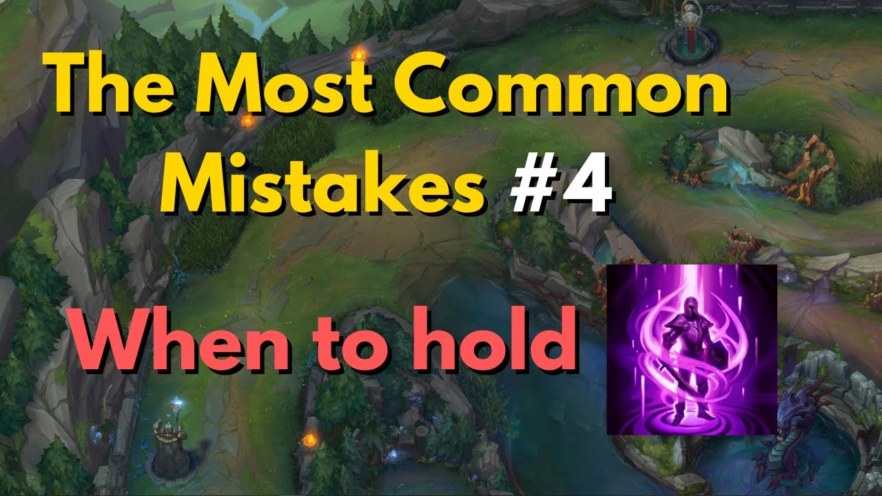 Most Common Mistakes #4 - When to hold TP and when to TP to lane