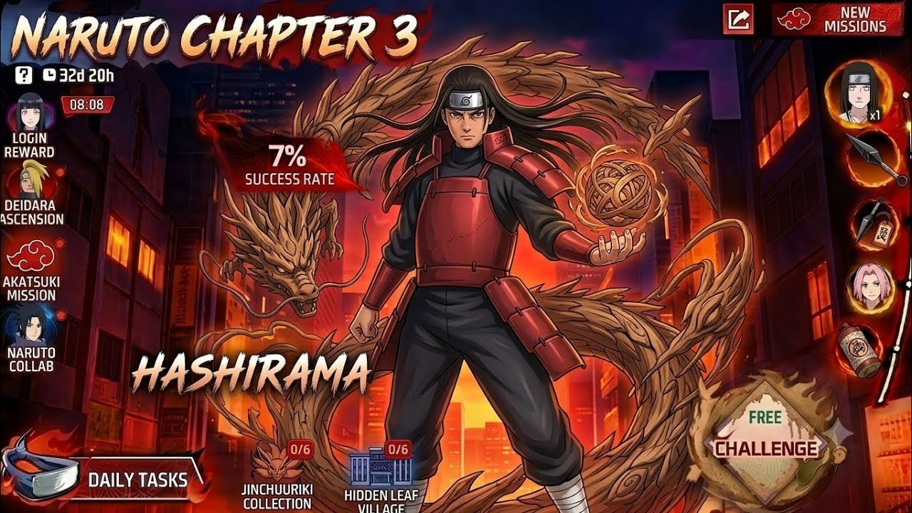 Naruto Chapter 3😍 Confirm Date🔥🤩 | free fire x Naruto chapter 3 | Naruto chapter 3 | ff x Naruto 