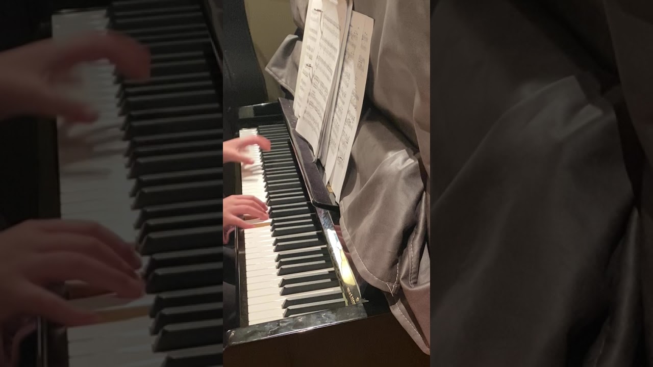 Second-reading Mozart Sonata No. 12 in F Major, K. 332: I. Allegro