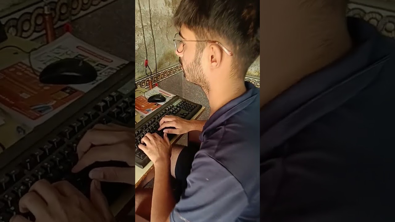 typing test for exam High court #ternding #tapping
