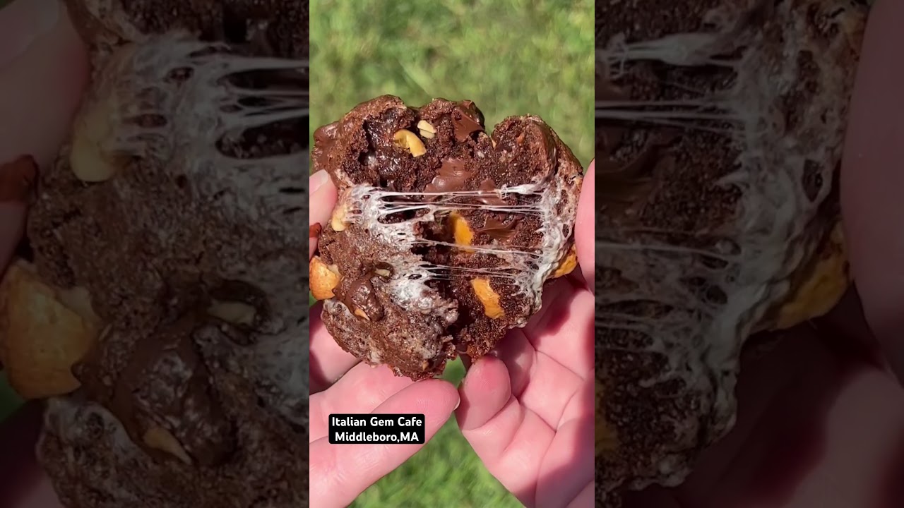 Rocky road Cookies! #italiangemcafe #bakery #desserts #dessertrecipe #cookies #bakerybusiness
