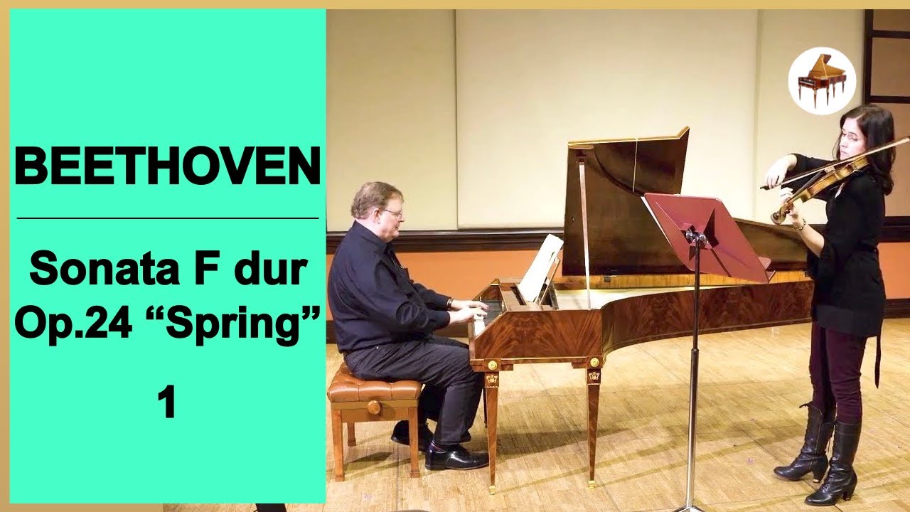 Ian Watson (fortepiano Walter McNulty) & Susanna Ogata (violin)  Beethoven 