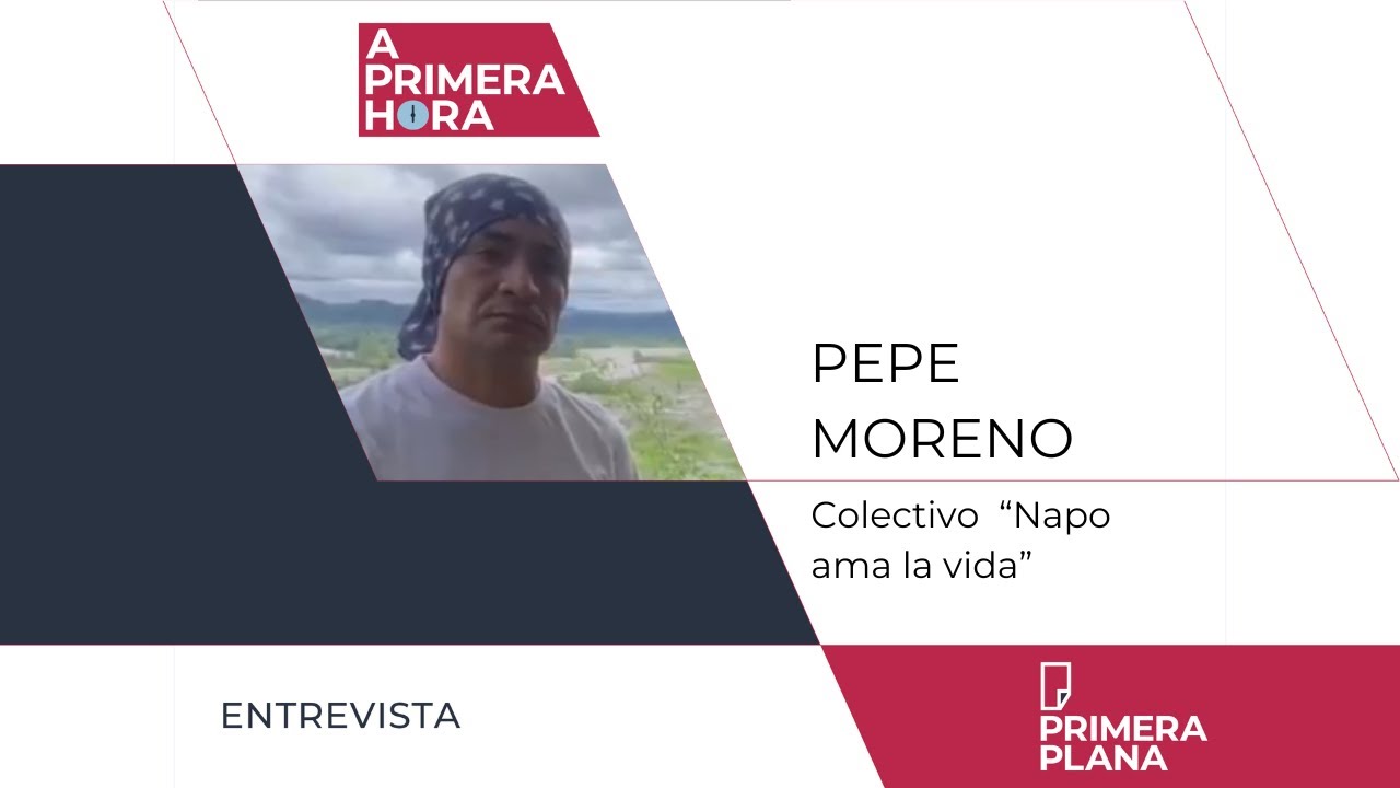 PEPE MORENO.  COLECTIVO CIUDADANO NAPO AMA LA VIDA