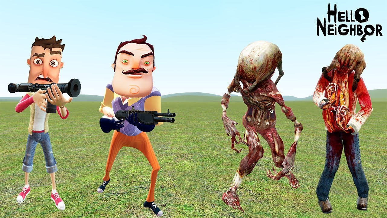 WİLSON BODRUMUNDA ZOMBİLER 😱 Hello Neighbor Mod