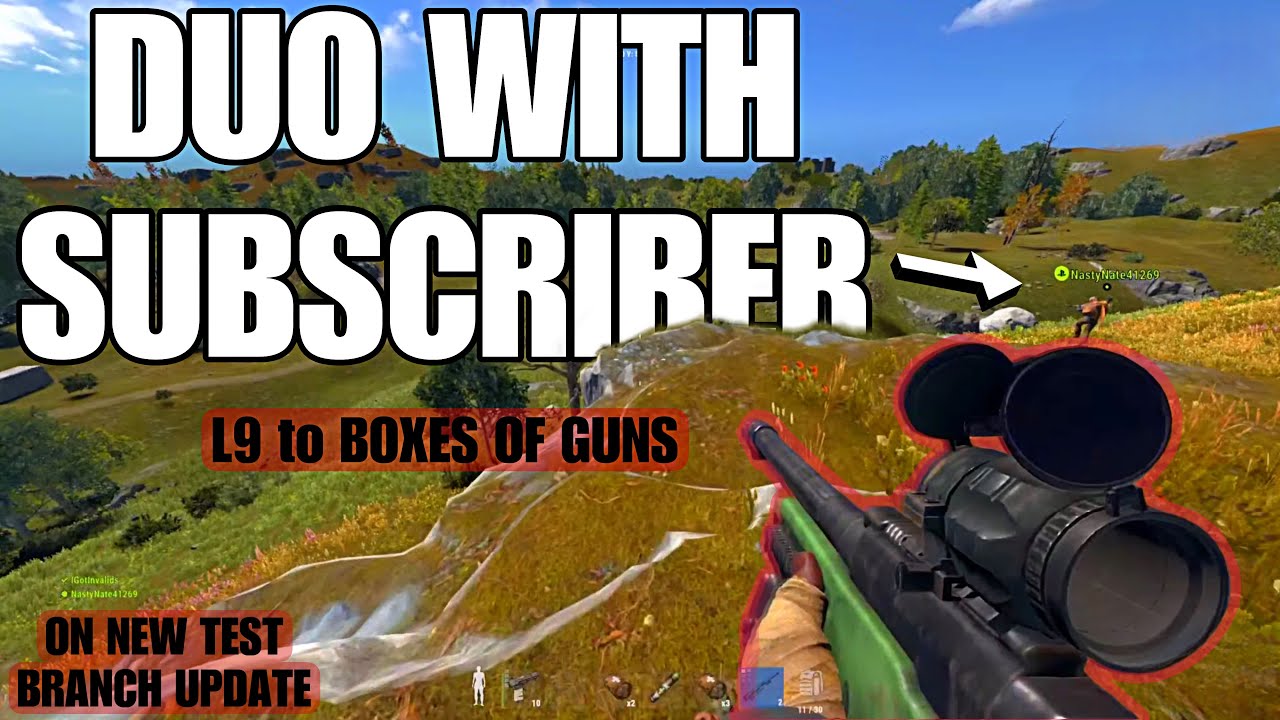 I Played With a NOOB for a Wipe  - Rust Console me