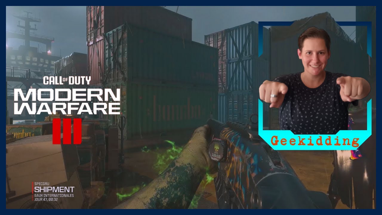 CALL OF DUTY: MODERN WARFARE 3 mode multijoueur (match &agrave; mort par &eacute;quipe) - Map: Shipment