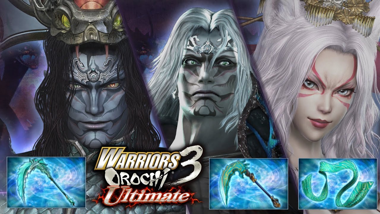 Orochi/ Orochi X/ Kyūbi - Mystic Weapons | Warriors Orochi 3: Ultimate