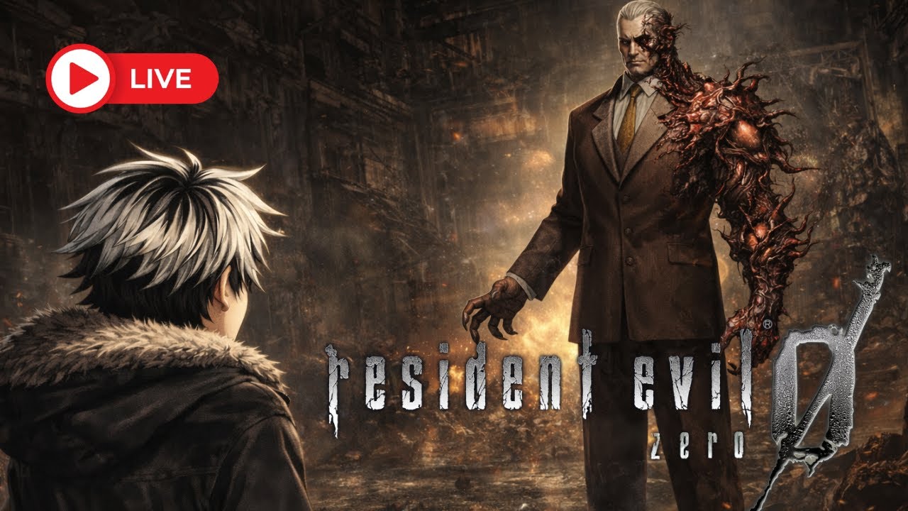GRAN FINAL DE RESIDENT EVIL ZERO A 6 DIAS DEL RESIDENT EVIL REQUIEM RE9 EN VIVO!!