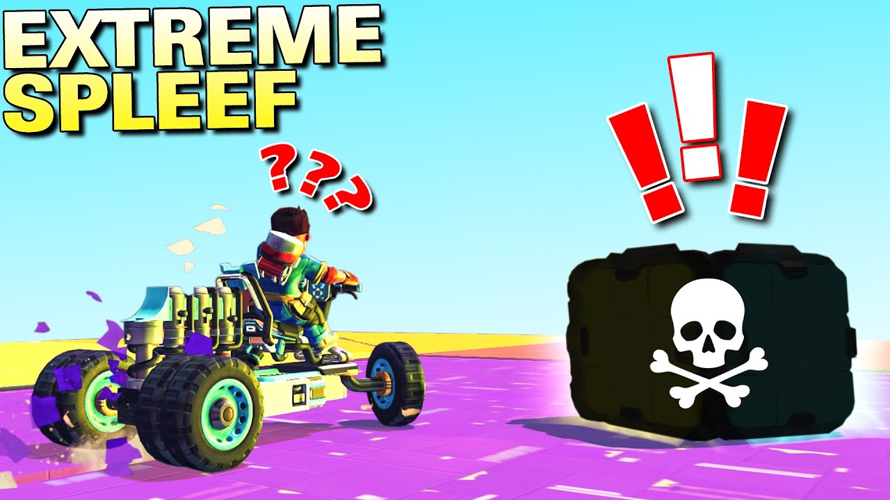 SURPRISING My Friends With an EXTREME Spleef Arena!