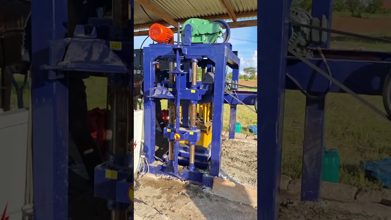 MASHINE YA KUFYATULIA TOFALI (BRICK MAKING MACHINE)
