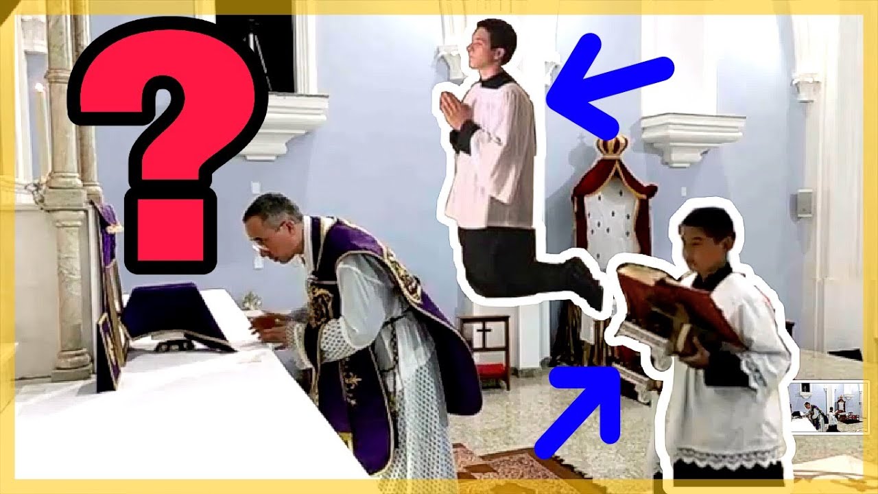 Como servir na Missa Tridentina (acolitar)