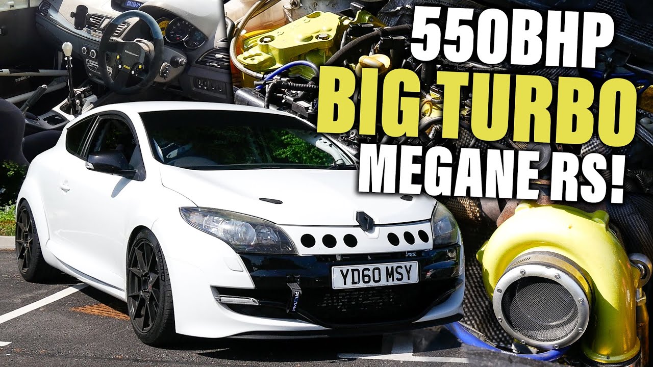 Этот *БОЛЬШОЙ ТУРБО* Megane RS мощностью 550 л.с. просто ДИК!