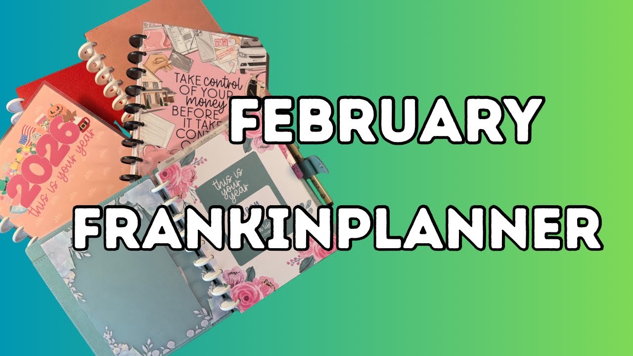 Setting Up My FRANKINPLANNER For February 2026