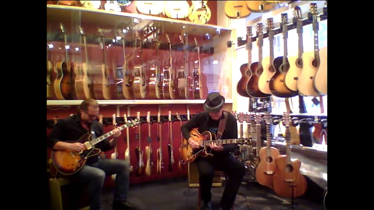 Rolf Jardemark & Max Schultz - No1 Guitarshop - Musik i butik I