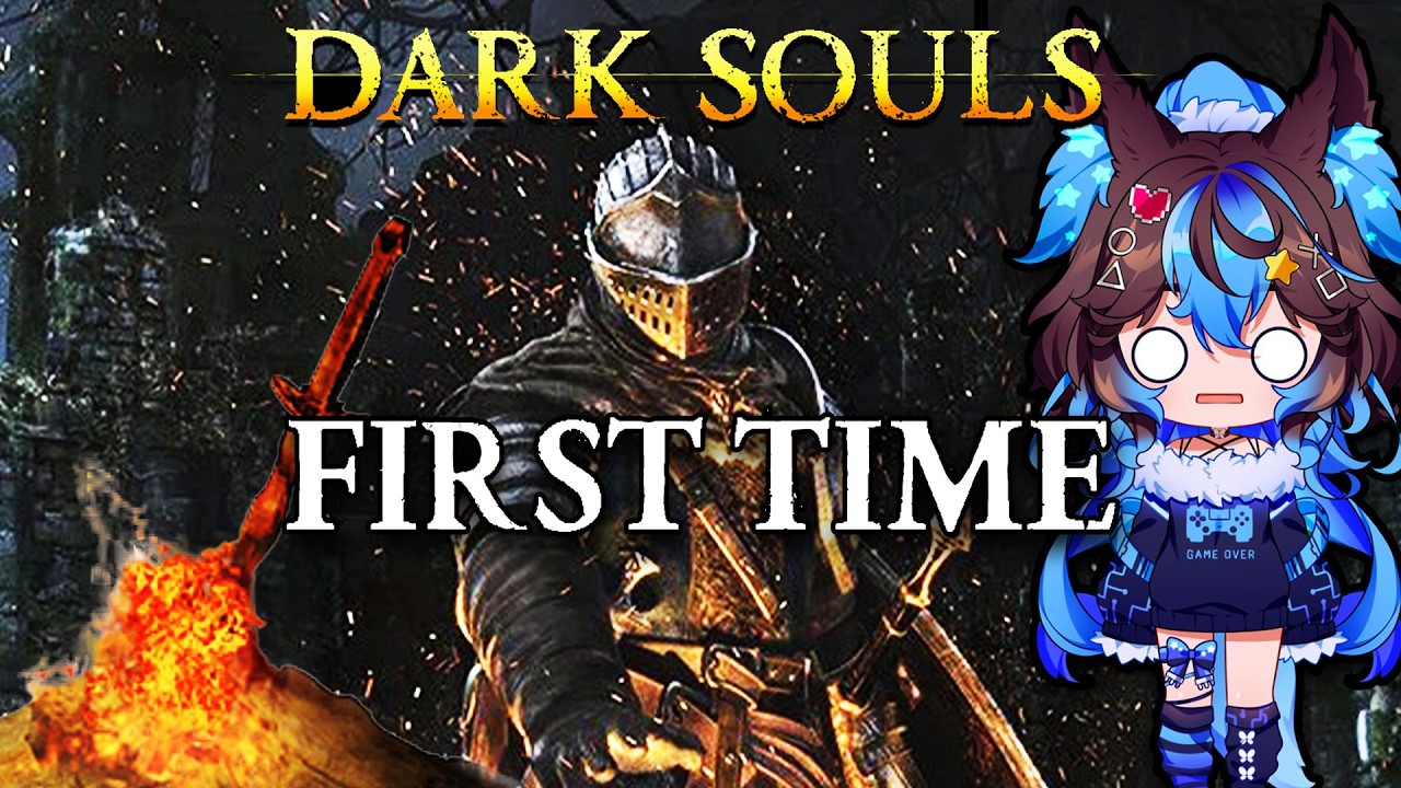 My First Dark Souls Experience and I'm Screaming | DipperDog Gameplay Reaction