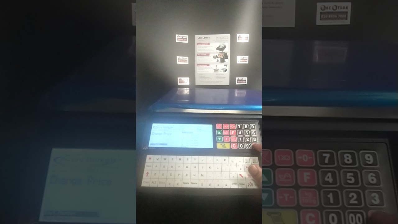 TUTORIAL: Avery Berkel XS100 XS200 XS400 Labelling Scale - How to change price