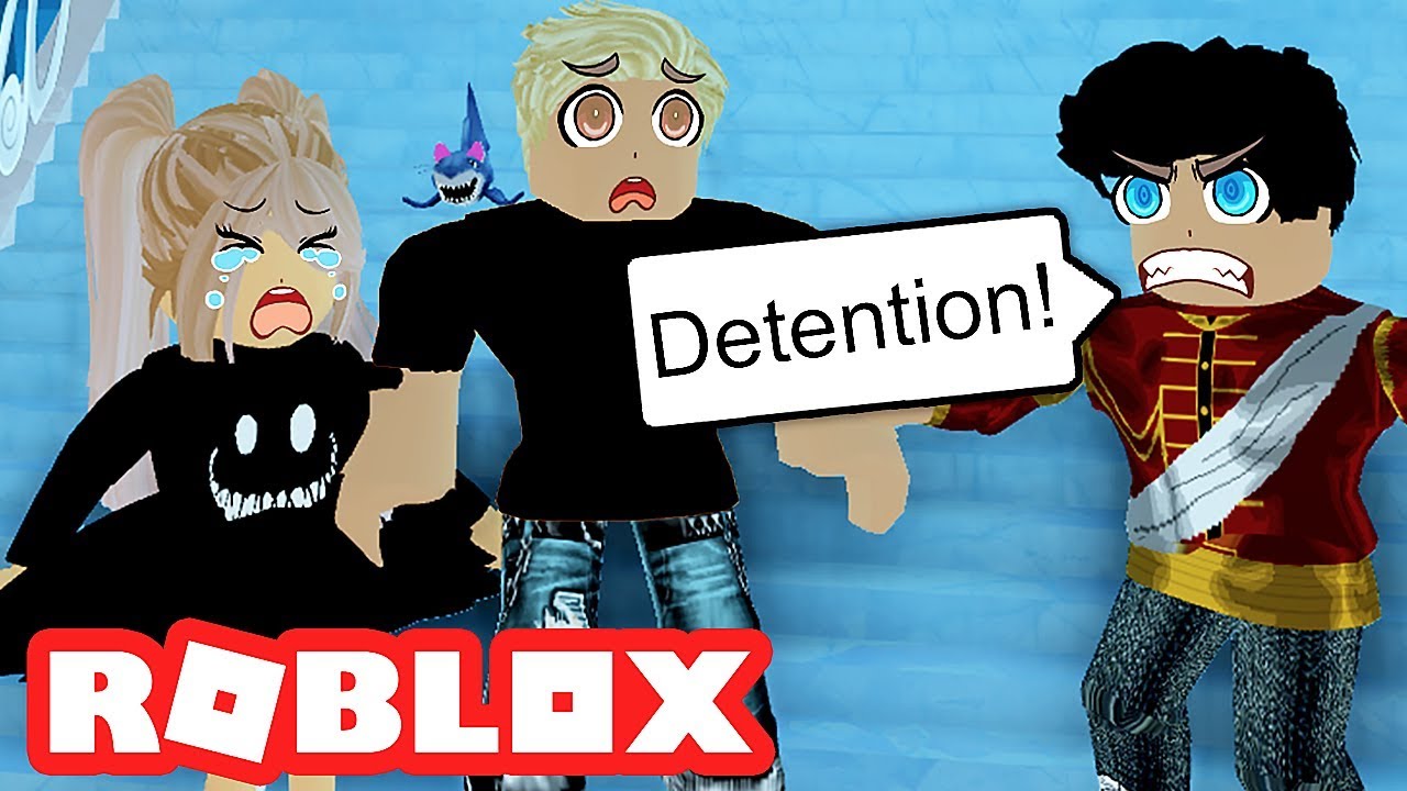 I Got Detention With My Girlfriend... | Roblox Royale High Roleplay