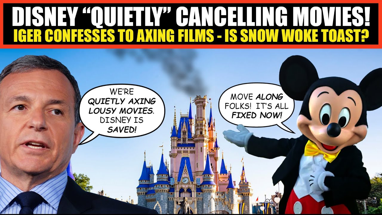 Disney CANCELLING MOVIES! | Iger Confesses To 