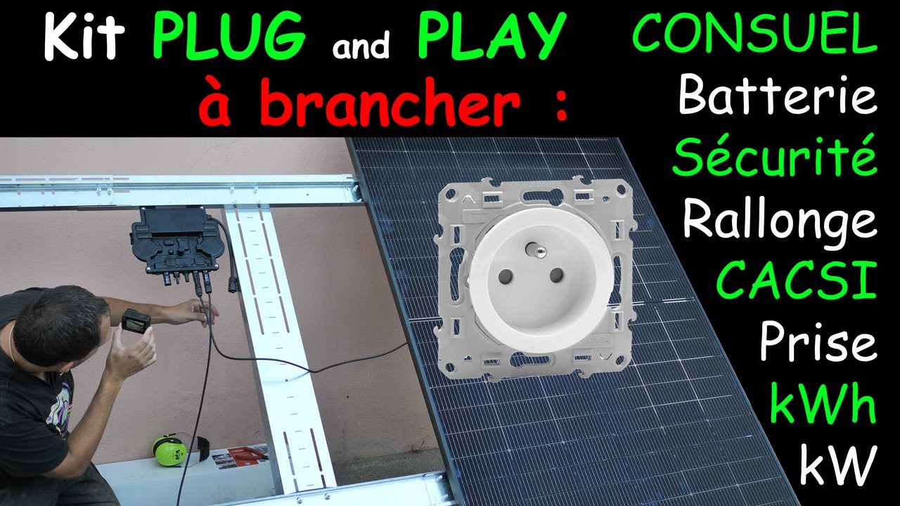 Kit Plug and Play Ap Systems EZ1 - tout savoir sur les kits photovoltaïques à brancher