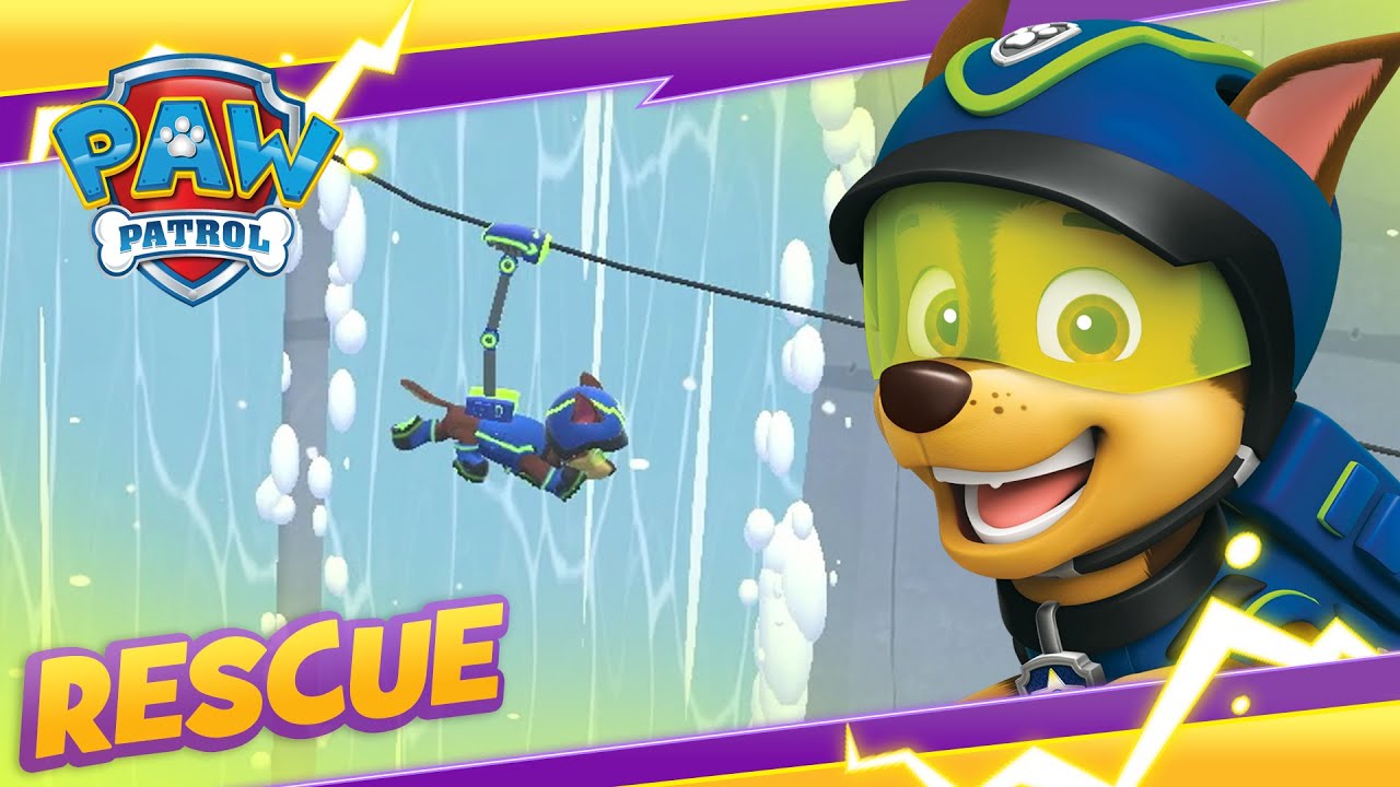 PAW Patrol Mighty Pups Save Jake on the Mountain! ❄️Cartoon and Game Rescue
