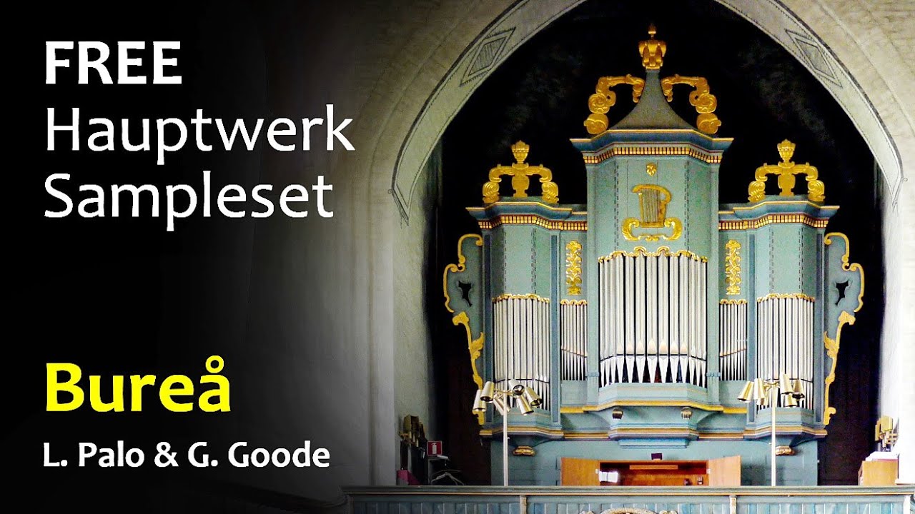Tour of Stops - Bureå, Hammarberg-Organ Extended - III/36 (Hauptwerk Sampleset, almorse.net)