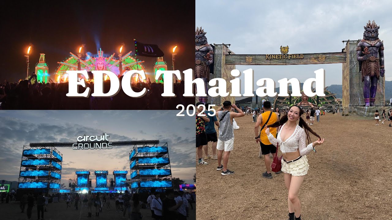 EDC Thailand 2025 Vlog | PHUKET 3 Day Rave
