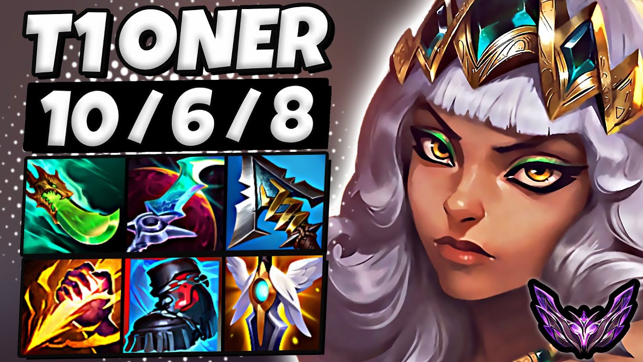 T1 Oner Qiyana vs Lee Sin [ Jungle ] Patch 25.17 Korea Master