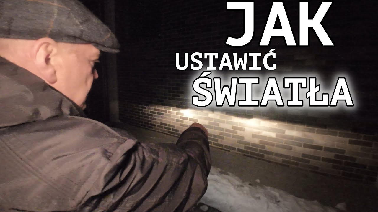 Jak samemu ustawić światła w samochodzie po wymianie żarówki?