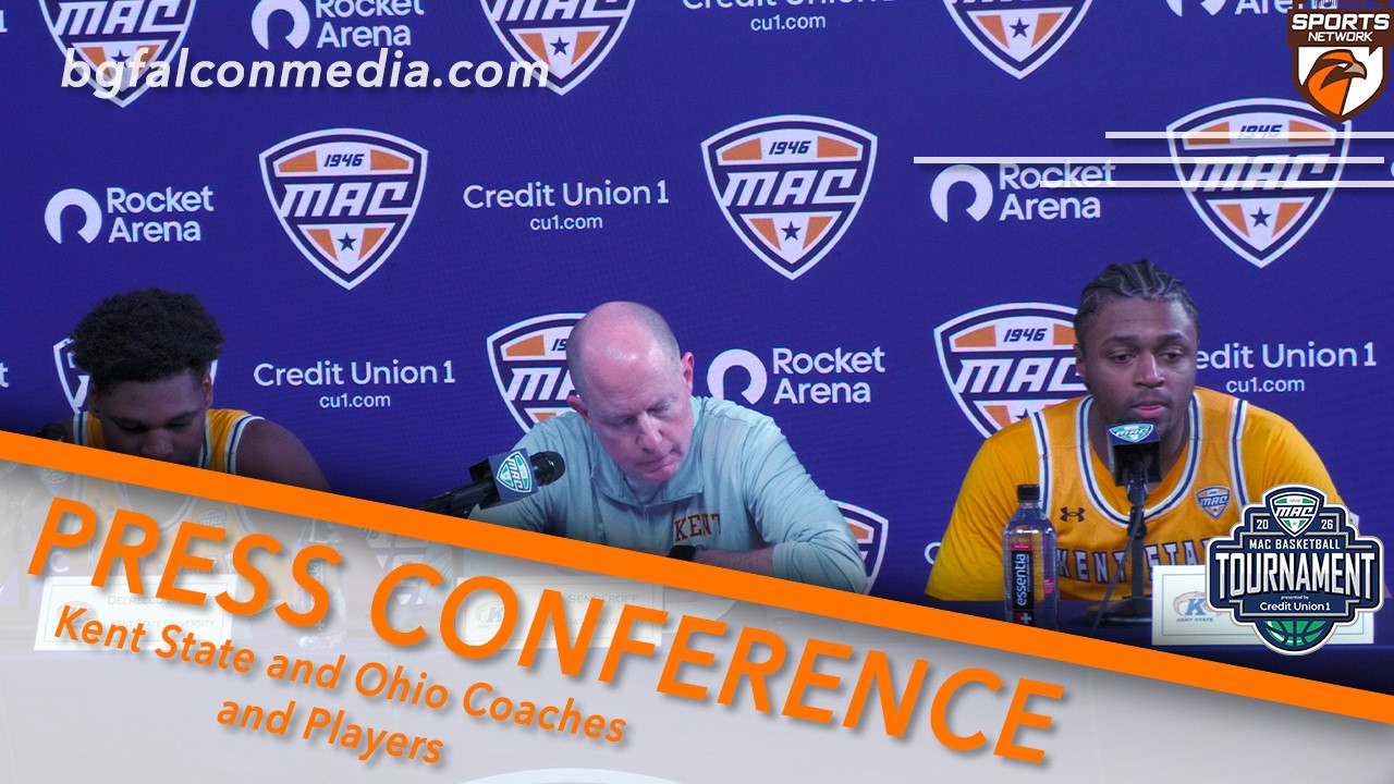 Ohio vs Kent State Men's Basketball Press Conference | 2026 MAC Tournament Quarterfinal 3-12-26