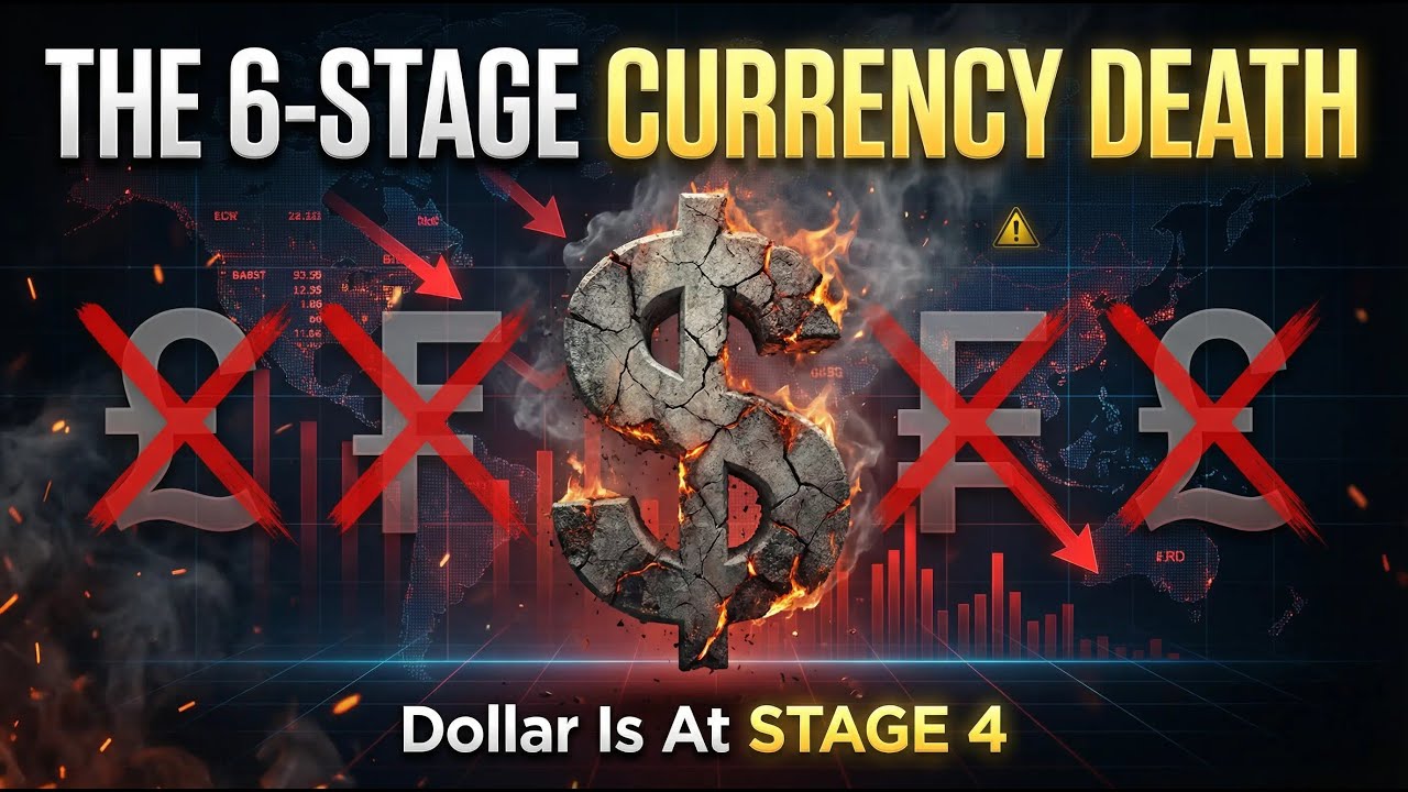 The 6-Stage Currency Death: Pound, Franc, Lira… Dollar Is At Stage 4