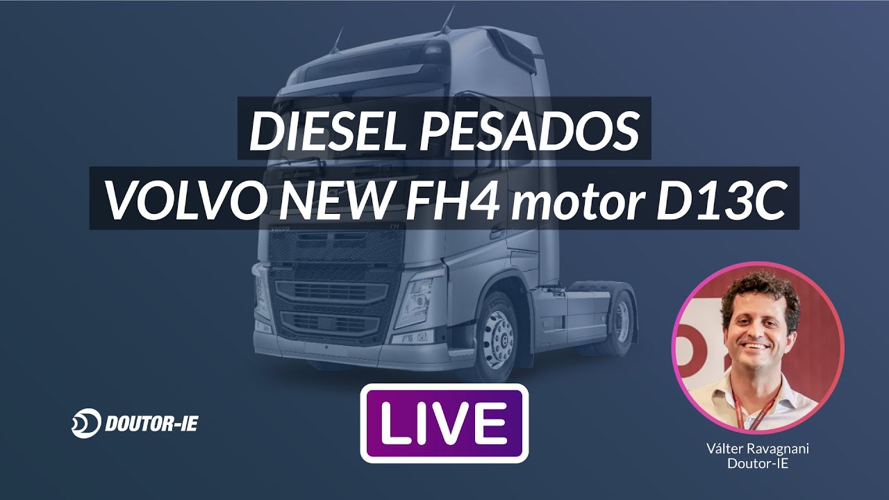 Diagnóstico e Manutenção de veículos Diesel Pesados - Volvo NEW FH4 D13C euro 5