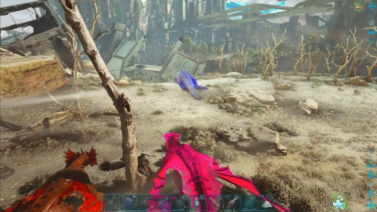 Collecting Crazy Kits ARK Official PVP PS4