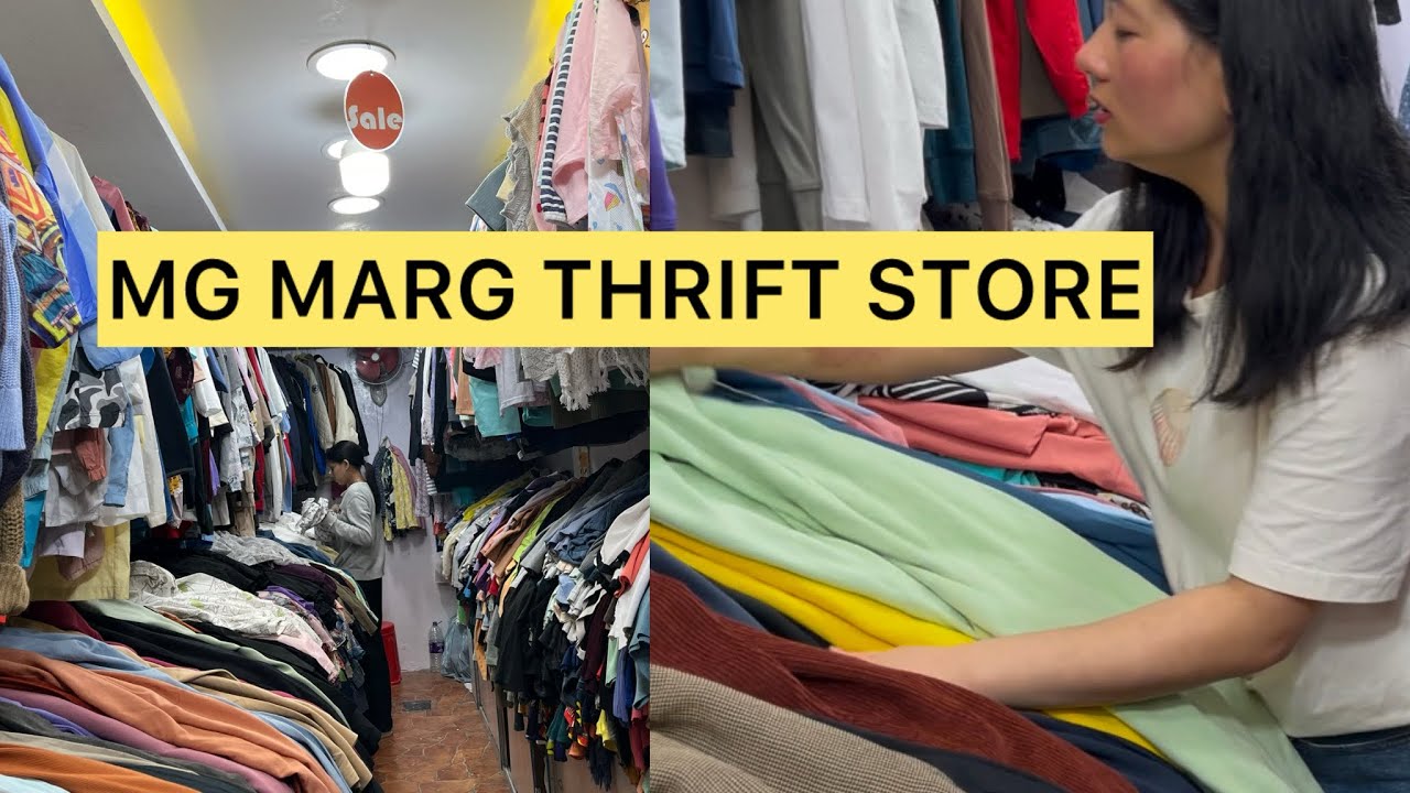 EXPLORING CHEAP AND BEST✨ THRIFT STORE AT MG MARG ✨ 