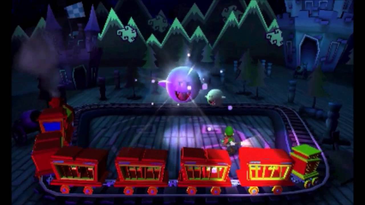 Luigi's Mansion: Dark Moon Boss 5 - Boo Train