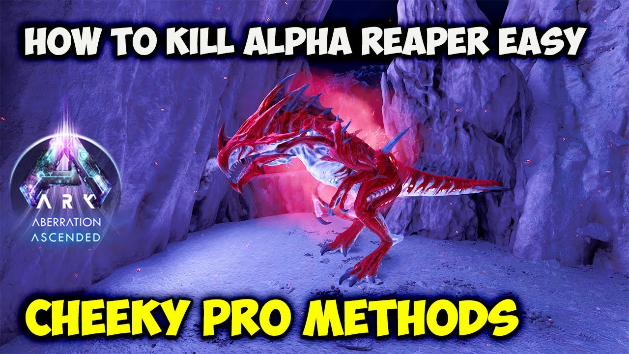 BEST Ways to Kill and Find an ALPHA Reaper King Barb in ARK Survival Ascended Aberration