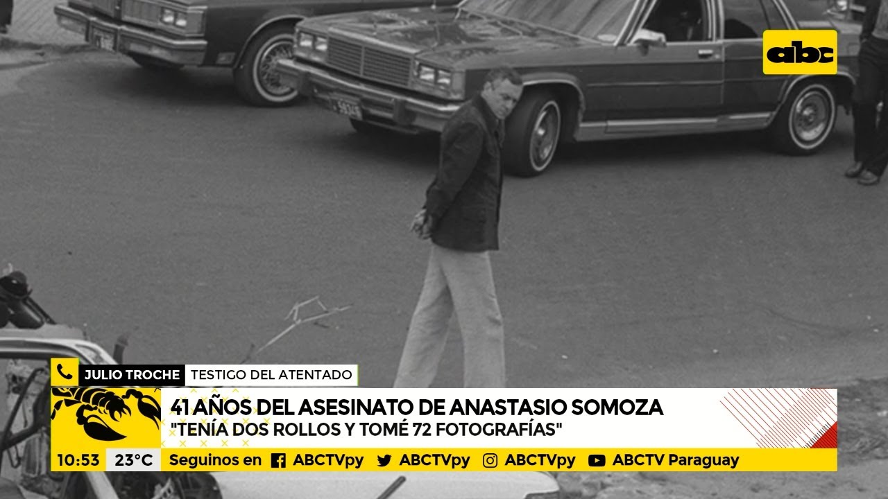 41 años del asesinato de Anastasio Somoza: 