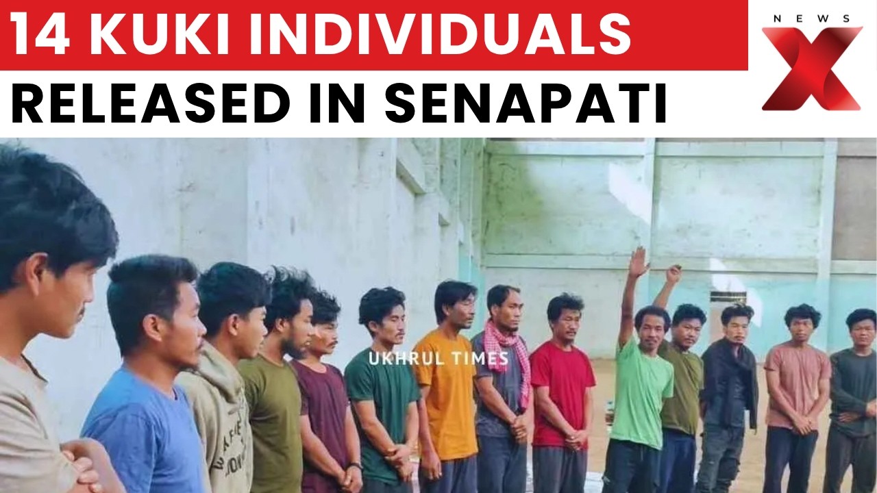 Manipur: 14 Kuki Individuals Released | Handed Over In Senapati On Humanitarian Grounds | NewsX